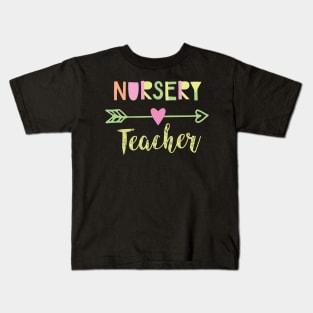 Nursery Teacher Gift Idea Kids T-Shirt